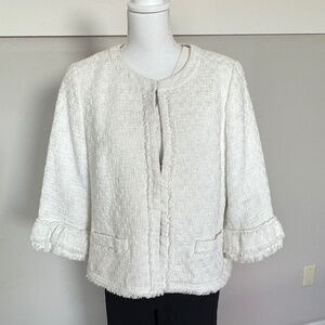 White Talbots Tweed Jacket